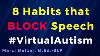 8 Prompting Habits that Block Natural Speech #SpeechDelay #VirtualAutismVirtualAutism