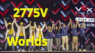 VRC Over Under | 2775V Worlds Highlights