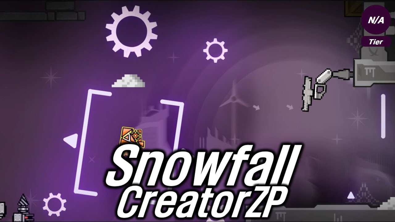 [Geometry Dash] Snowfall 100% (Easy Pemon) [#279] - YouTube