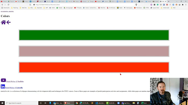 Styling Webpage Elements with Hexadecimal, RGB, or HSL, Colors