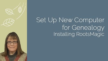 Installing RootsMagic on a New Computer