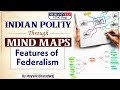 Features of Federalism Explained with Mind Maps | Indian Polity UPSC | SRIRAM’s IAS UPSC Prep