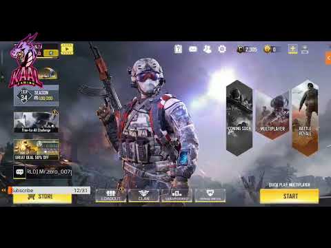 gaming logo CALL OF DUTY MOBILE [COD] live stream #4