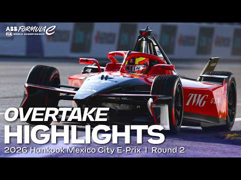 Overtake Highlights | 2026 Hankook Mexico City E-Prix