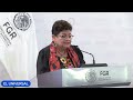 Ernestina Godoy ofrece conferencia sobre detención de El Mayo Zambada
