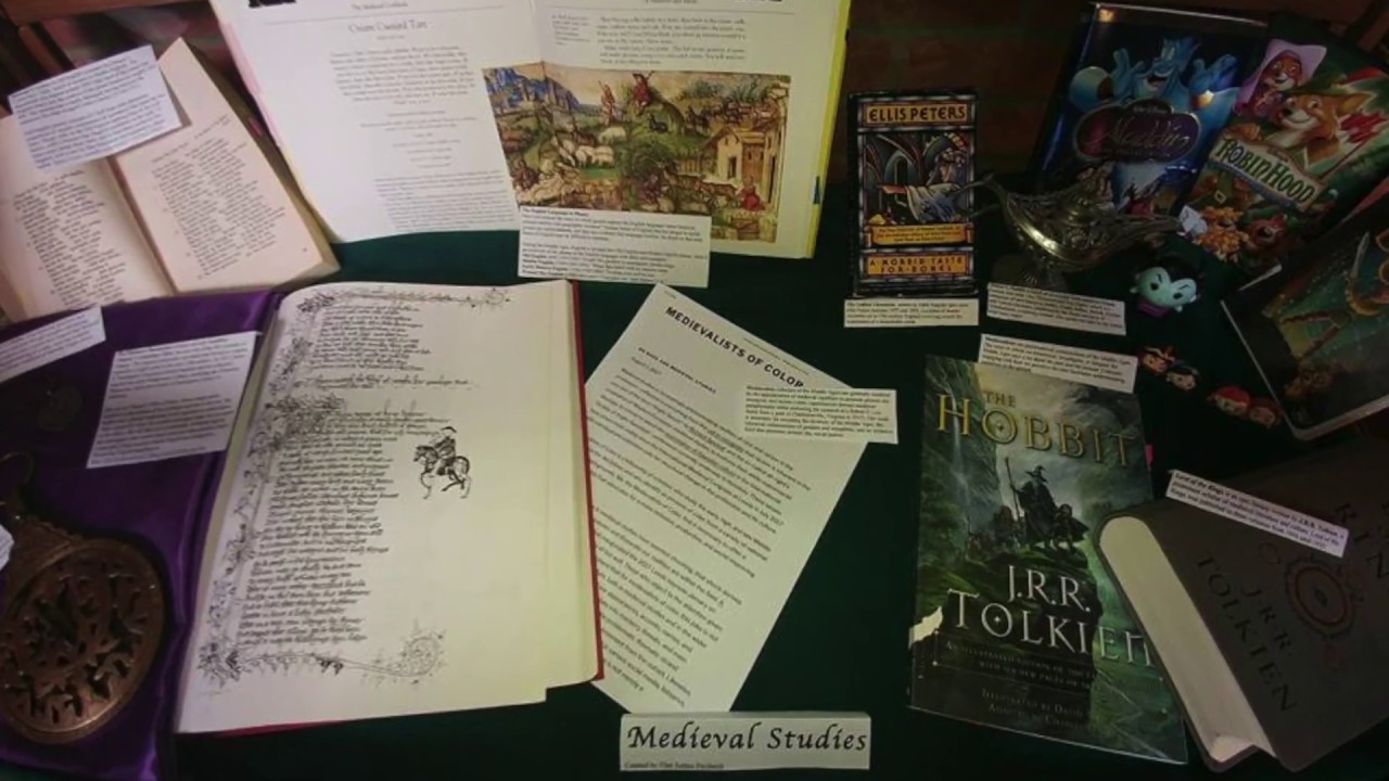 Medieval Studies Display for Beaver Area Memorial Library