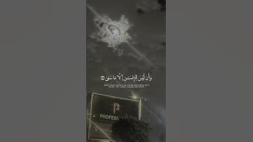 وان ليس للانسان إلا ما سعي #قران_كريم #راحة_نفسية #المنشاوي  #مصر_دوله_التلاوه