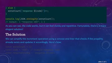 Simplifying Dynamic Increment of JSON Object Properties in Node.js