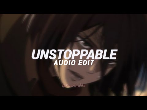 Unstoppable Sia Edit Audio 