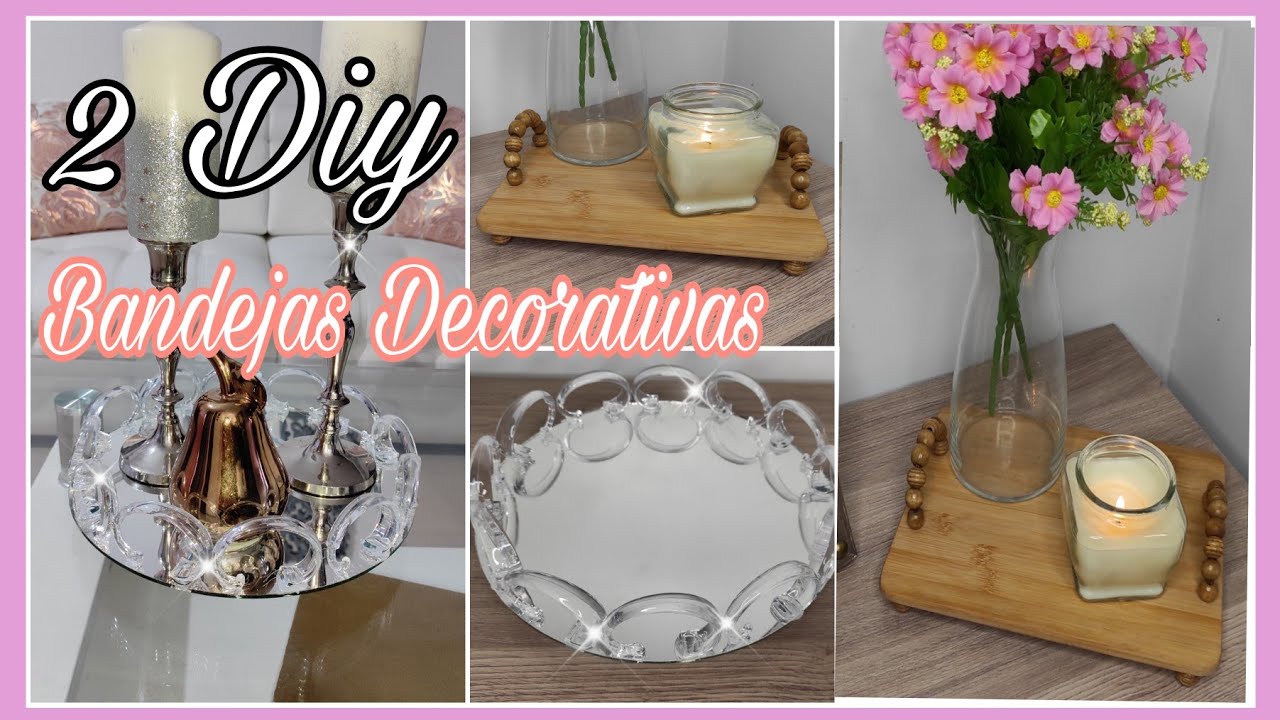 BANDEJAS DECORATIVAS/ DECORATIVE TRAYS/ CENTROS DE MESA VERANO