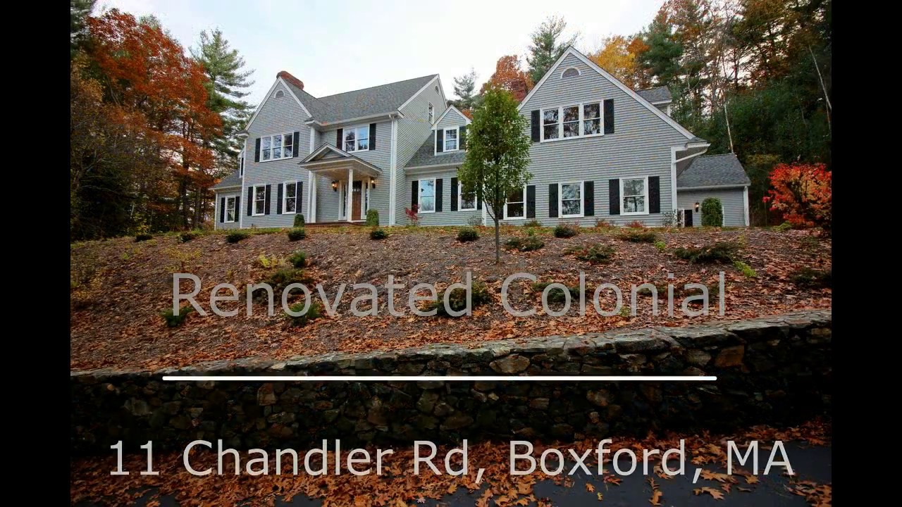 11 Chandler Road in Boxford Home For Sale YouTube