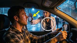 A Single Dad Thought He Was Helping a Nurse in the Rain... Until She Pulled Out a Badge