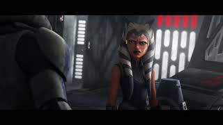 Clone wars Ashoka and rex scene