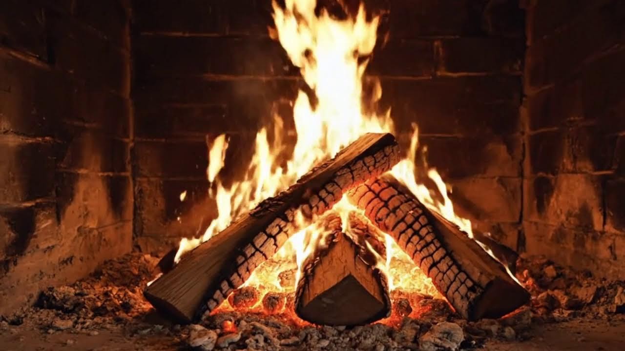 🔥 Fireplace Live 24/7 🔴 | Warm Fire Crackling Sounds | Relax & Sleep
