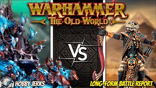 Vampire Counts vs Tomb Kings | Warhammer The Old World (Long-Form Battle Report)