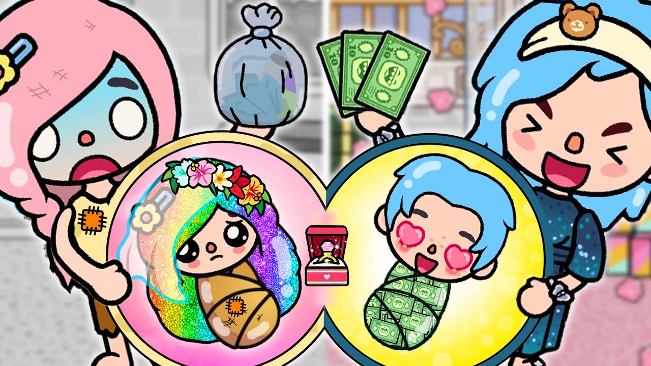 Cô Gái Nghèo Và Tràng Trai Giàu Đính Ước Từ Bé | Toca Life Story | Toca Boca