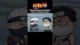 Team 7 vs Zabuza &amp; Haku - Naruto Recap Animation!