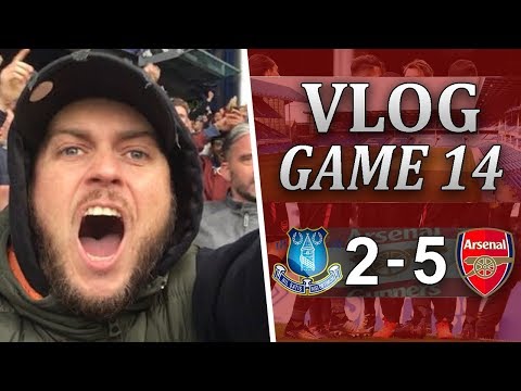 EVERTON 2 v 5 ARSENAL - THAT'S THE BEST WE HAVE PLAYED THIS SEASON - MATCHDAY VLOG