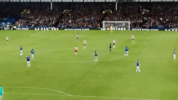 Everton Vs Doncaster Rovers Carabao Cup Goodison Park