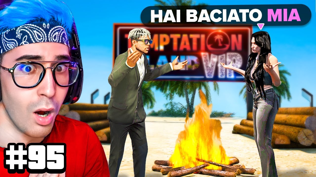 CICCIO CHIEDE il FALÒ di CONFRONTO con ADRY a TEMPTATION ISLAND su GTA5 RP FIVEM (TEKTEK EP.95)