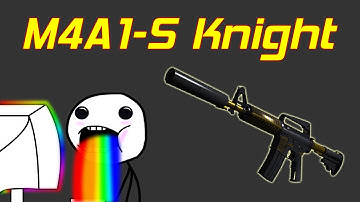 Insane M4A1-S Knight (Factory New) Drop while MM