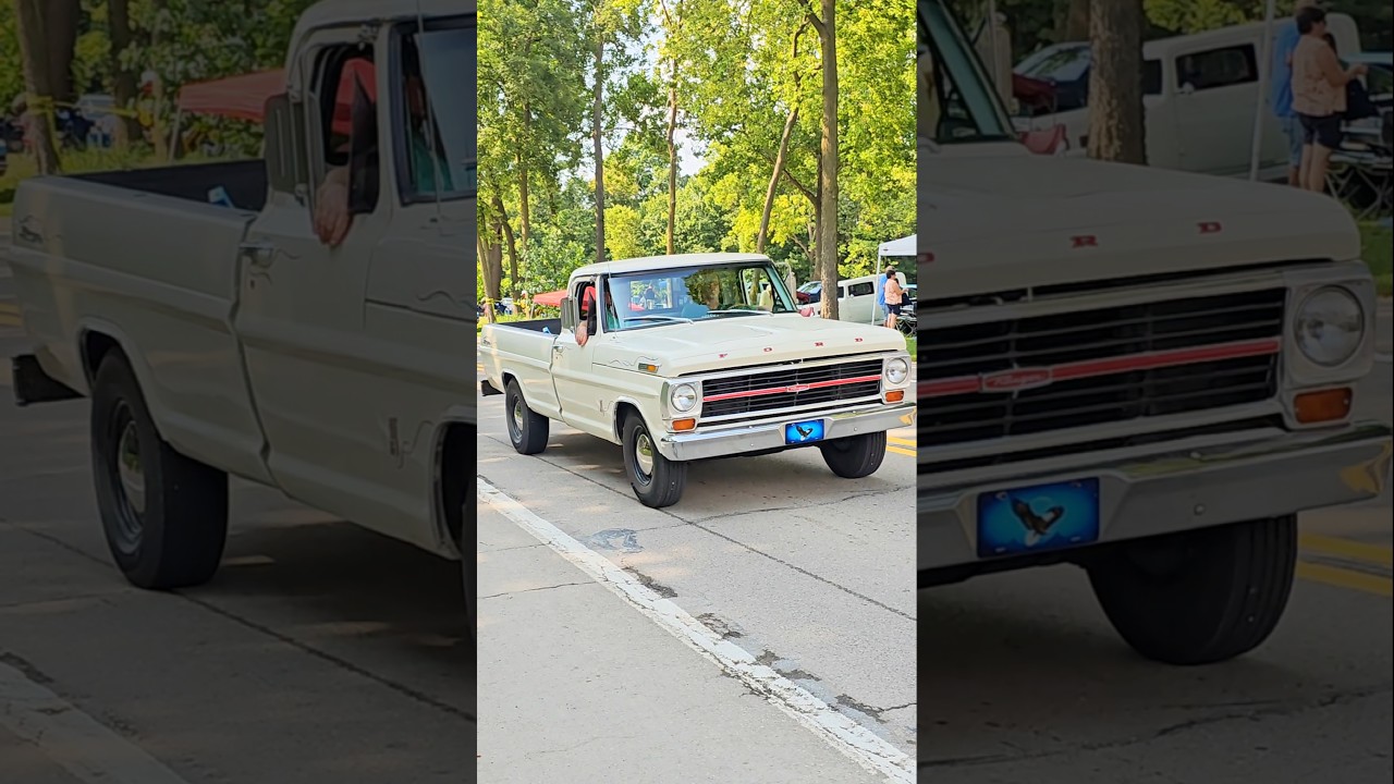 Ford Ranger Classic Pickup Truck Drive By Engine Sound Cruisin' Hines 2024