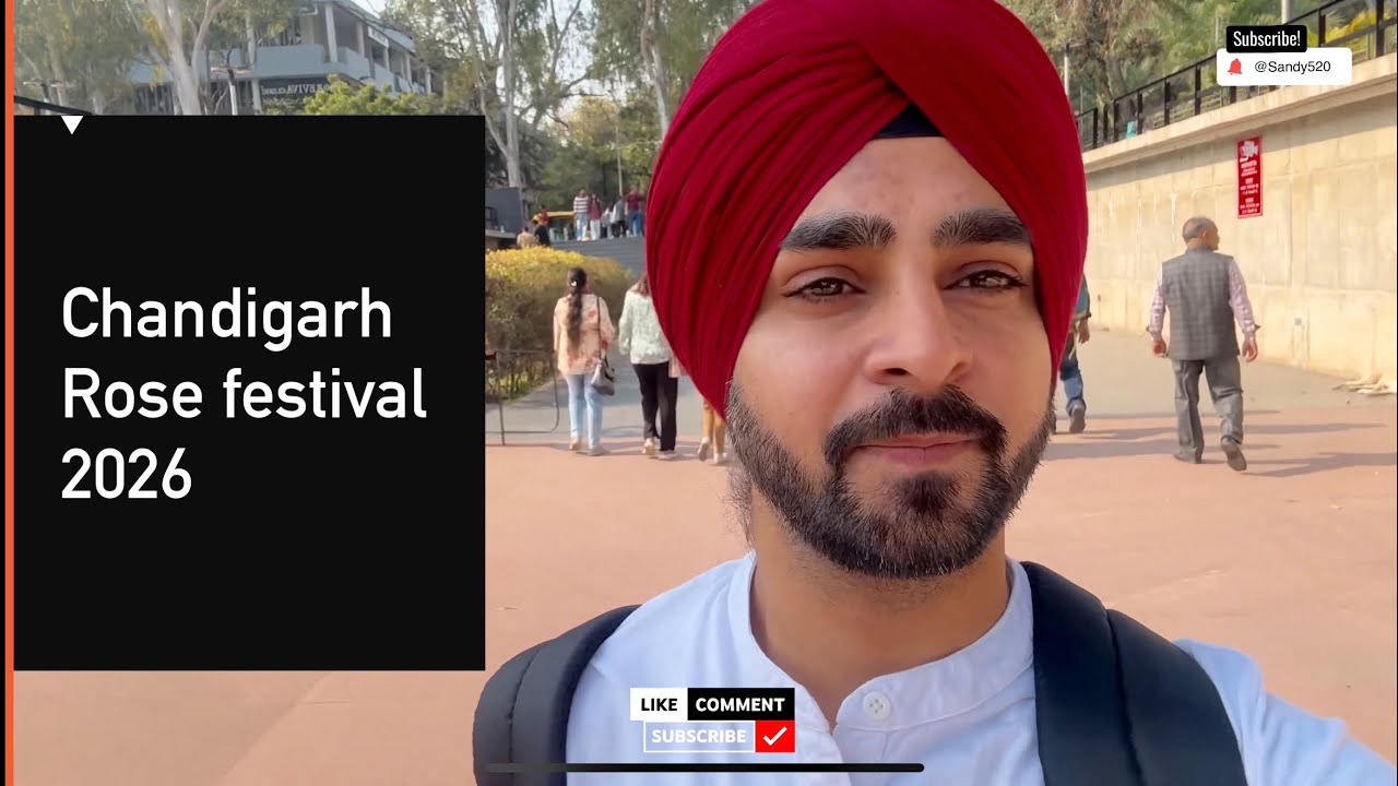 Asia’s Biggest Rose Garden Festival 2026 🌹 | Chandigarh #RoseFestival2026 #Chandigarh 