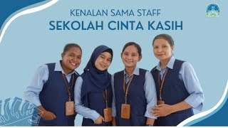 Staff administrasi Sekolah Cinta Kasih