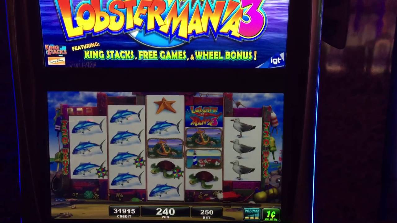 Lobsterman 3 slot bonus YouTube