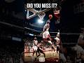 MJ's INSANE Put-Back Dunk Off Pippen's Missed Free Throw! 🤯