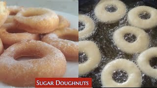 Sugar Doughnut | Easy Nd Quick Homemade Donuts without Donut cutter by Priceless Cooking Net Worth