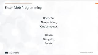 Mob Programming Explained with Amitai Schleier