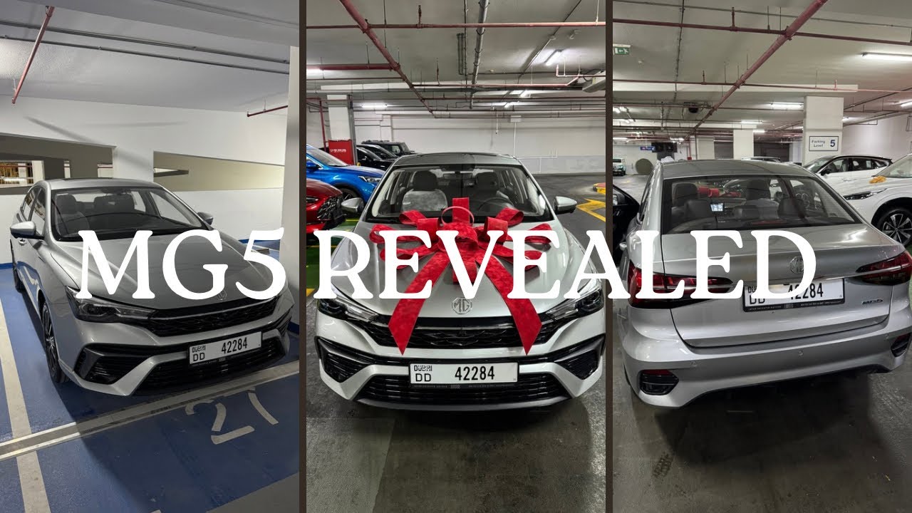 New MG5 2025 Facelift - First Look Luxury Variant - YouTube