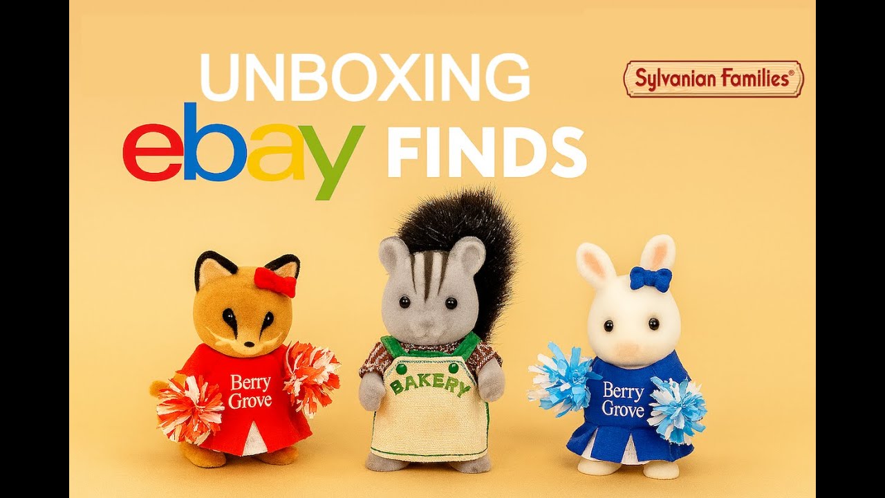 Sylvanian Families Unboxing | New figures for my collection | eBay findings