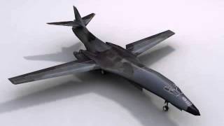 B1B Lancer Game model 3D model from CGTrader.com