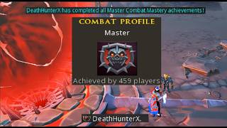 Master Combat Achievements Log