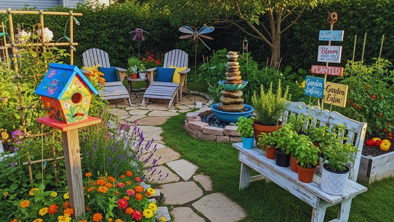 11 Garden & Backyard Ideas That Make You Want to Stay Outside All Day