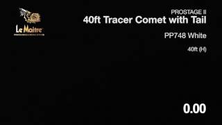 PP748 PSII 40ft Tracer Comets With Tail White