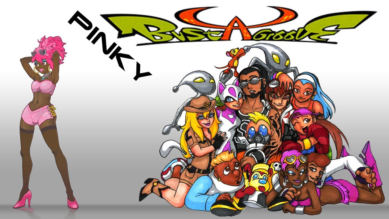 8 часть. Bustagroove Pinky (PS ONE) Прохождение VIKING YouTube