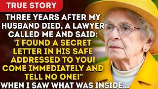 Three Years After My Husband Died, A Lawyer Called Me And Said: I Found A Secret Letter He Seale...