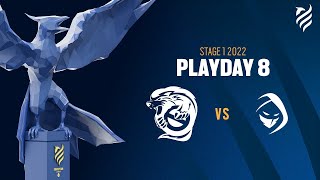 OUTSIDERS vs ROGUE \/\/ Rainbow Six European League 2022 - Stage 1 - Playday #8