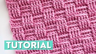 How to Crochet the Basketweave Stitch