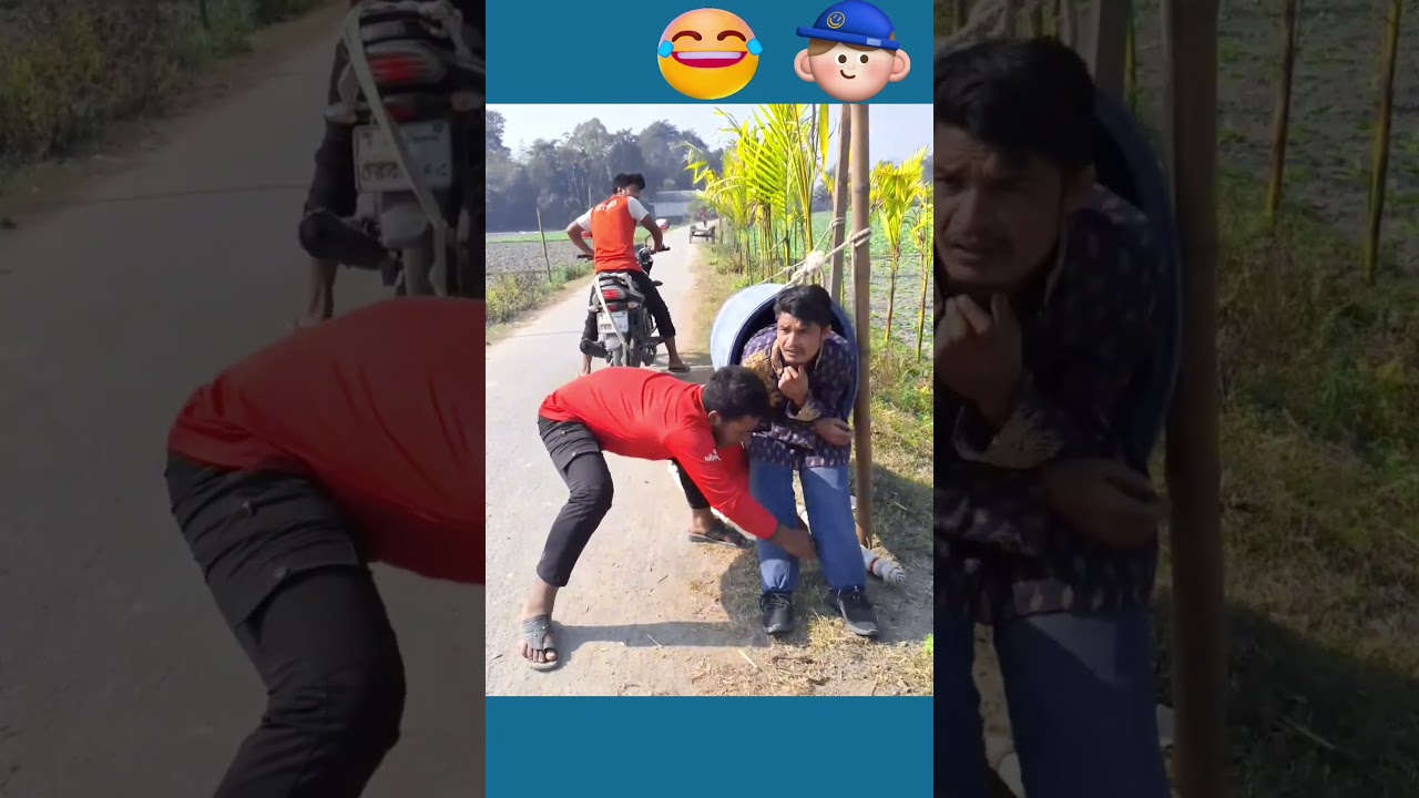 The foot stuck।। Reverse video