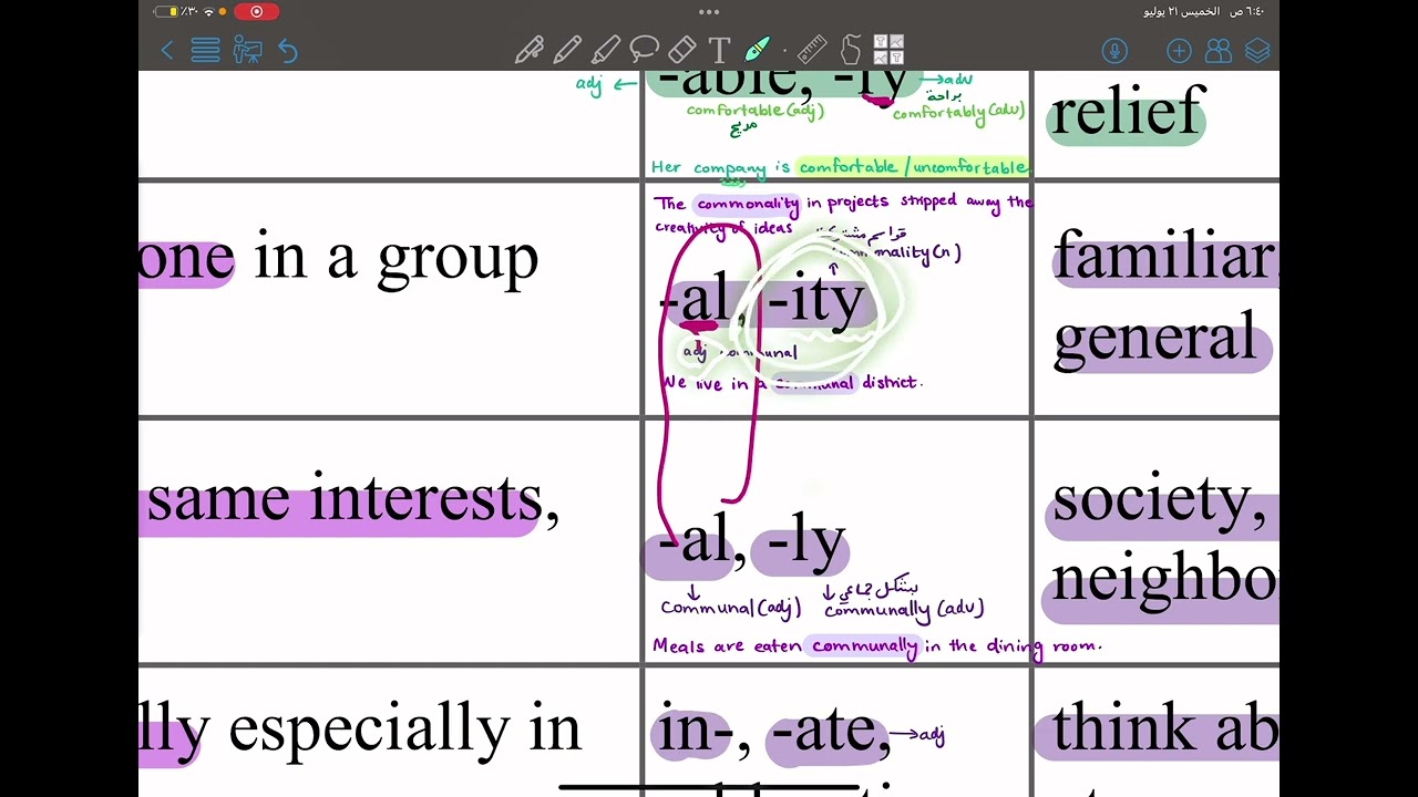 طريقه مذاكره الريدنق للترم الأول بجامعه الحرس