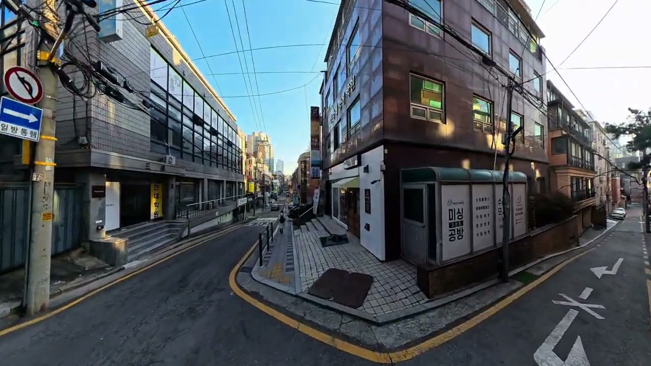 Walking Vlog - Insta360 X5 - Samseong-dong