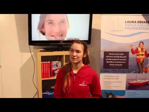 ⁣Laura Dekker telling about her new project during Boot Dusseldorf 2019 - EP6