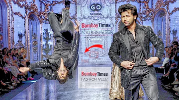 Kisi Ka Bhai Kisi Ki Jaan Actor Siddharth Nigam Perform BackFlip On Stage Of Bombay Fashion Week