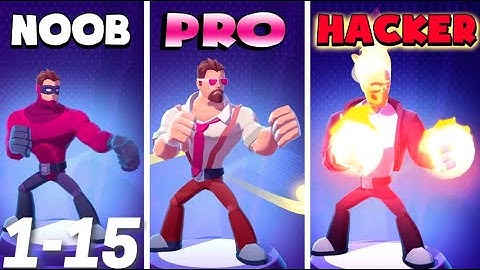 Invincible Hero Gameplay Walkthrough Level 1-15 Boss Fight iOS Android Hack Common Skin