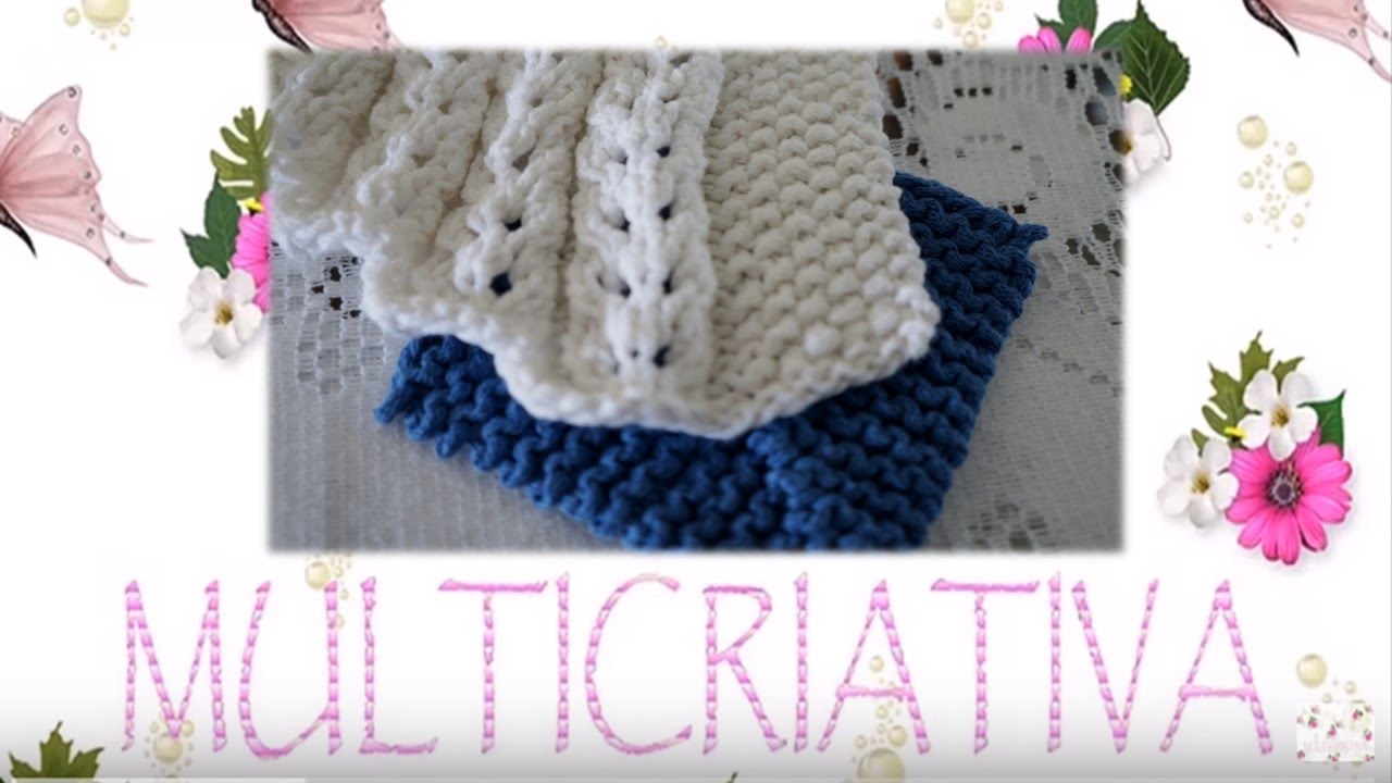 COMO ARREMATAR O FIO NO INICIO DO TRICÔ