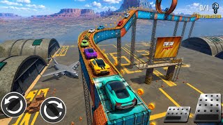 Impossible Car Stunt Challenge on Sky Containers 😱 | Extreme Car Driving Gameplay | Full HD 2026 screenshot 5